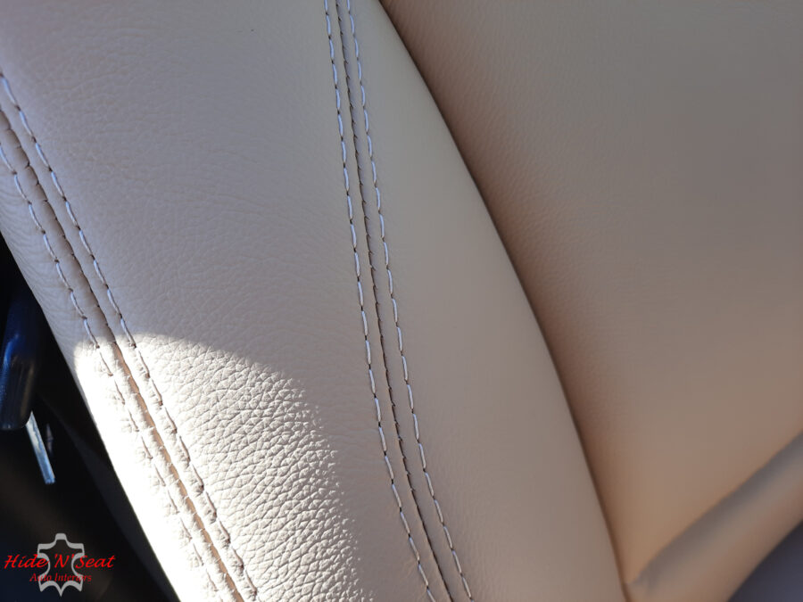 BMW E85 Z4 retrimmed in full leather hide.